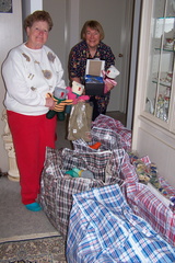 Packing for the 2006 trip.